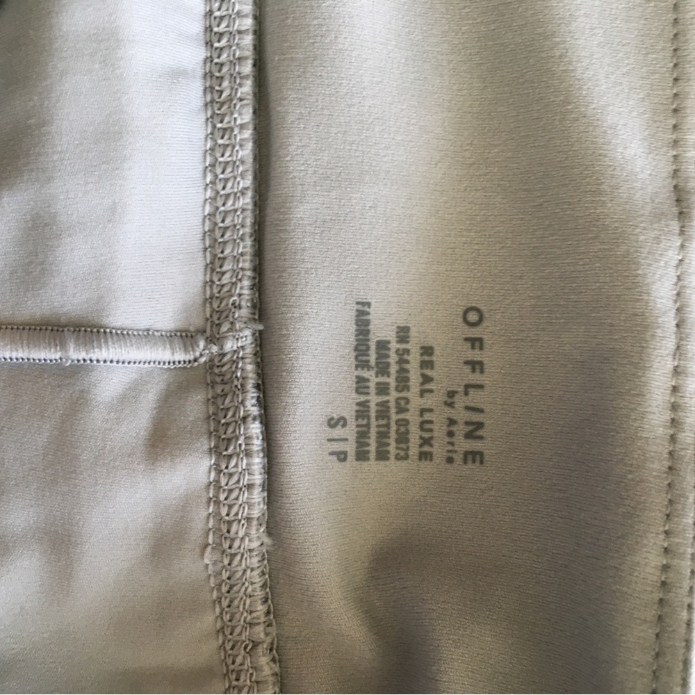 Aerie OFFLINE NWT Silver Women's Skirt - Picture 4 of 8